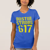 Boston Strong 617 T-Shirt (Vorderseite)
