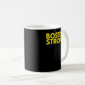 Boston Strong Athletic T Shirt Kaffeetasse (VorderseiteRechts)