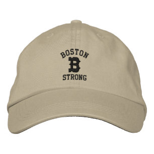 Boston Strong Bestickte Baseballkappe