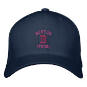 Boston Strong Bestickte Kappe (Vorderseite)