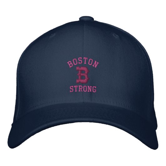 Boston Strong Bestickte Kappe (Vorderseite)