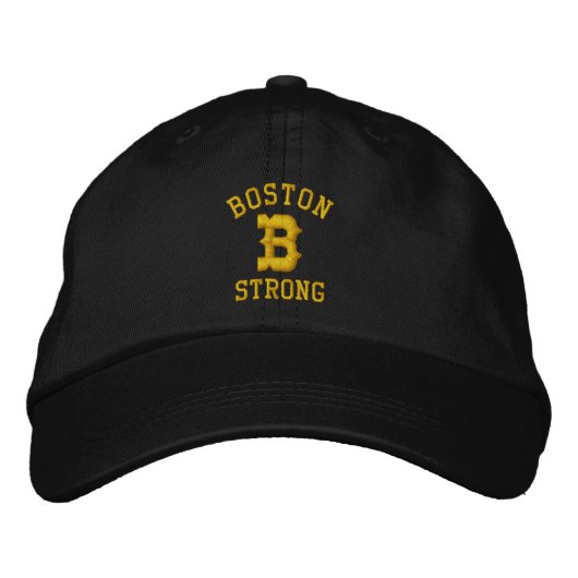 Boston Strong Bestickte Kappe (Vorderseite)
