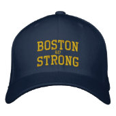 Boston Strong Bestickte Kappe (Vorderseite)
