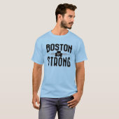 Boston Strong Deko Kleeblatt Irish T-Shirt (Vorne ganz)