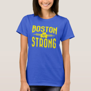 Boston Strong Deko Kleeblatt T-Shirt
