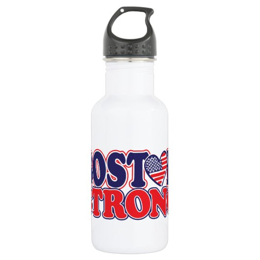 Boston Strong Edelstahlflasche (Vorderseite)