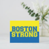 Boston Strong Graphic Style Postkarte (Stehend Vorderseite)