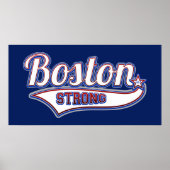 Boston Strong Hockey Style Poster (Vorne)