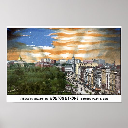 Boston Strong - In Erinnerung am 15. April 2013 Poster (Vorne)
