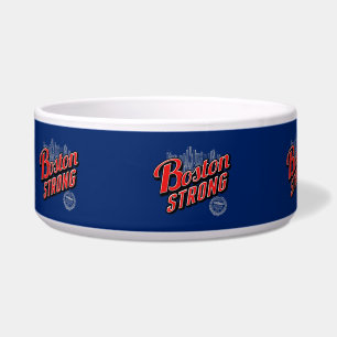 Boston Strong in Rot und Blau Napf