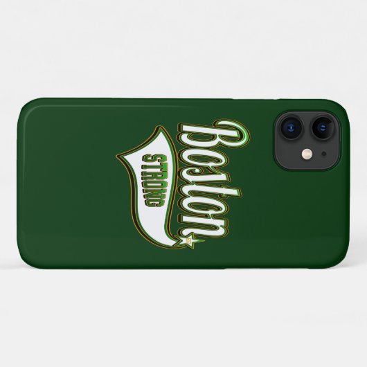 Boston Strong Irish GREEN Case-Mate iPhone Hülle (Rückseite (Horizontal))