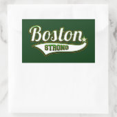 Boston Strong Irish GREEN Rechteckiger Aufkleber (Tasche)