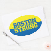 Boston Strong Ovaler Aufkleber (Umschlag)
