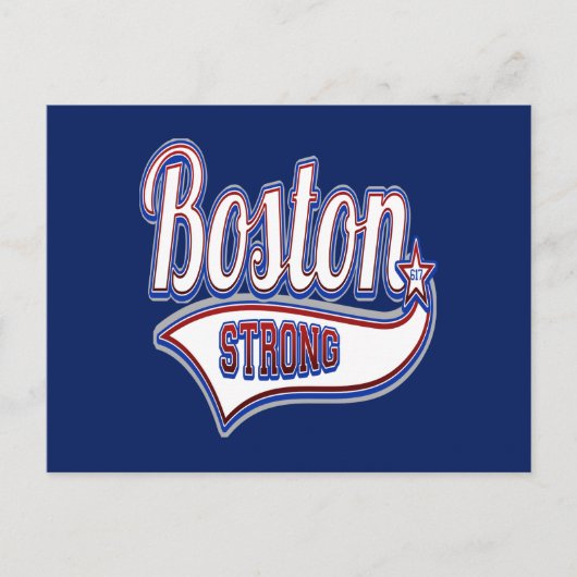 Boston Strong Postkarte (Vorderseite)