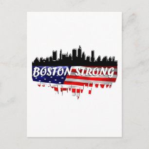 Boston Strong Postkarte