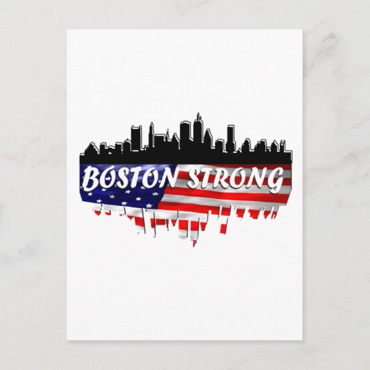Boston Strong Postkarte (Vorderseite)