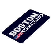 BOSTON STRONG Premium Flexi Magnet (Linke Seite)
