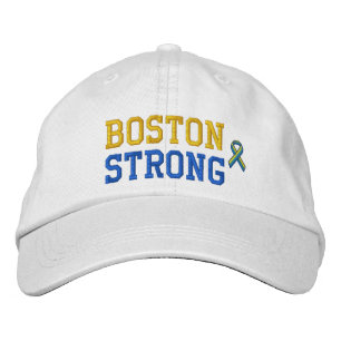 Boston Strong Ribbon Edition Bestickte Baseballkappe