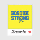 Boston Strong Ribbon Remembrance Aufkleber (Blatt)