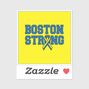 Boston Strong Ribbon Remembrance Aufkleber