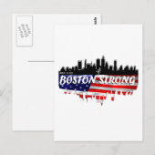 Boston Strong Run Postkarte (Vorne/Hinten)