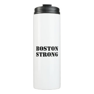"Boston Strong" schwarz Thermosbecher