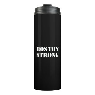 "Boston Strong" schwarz Thermosbecher