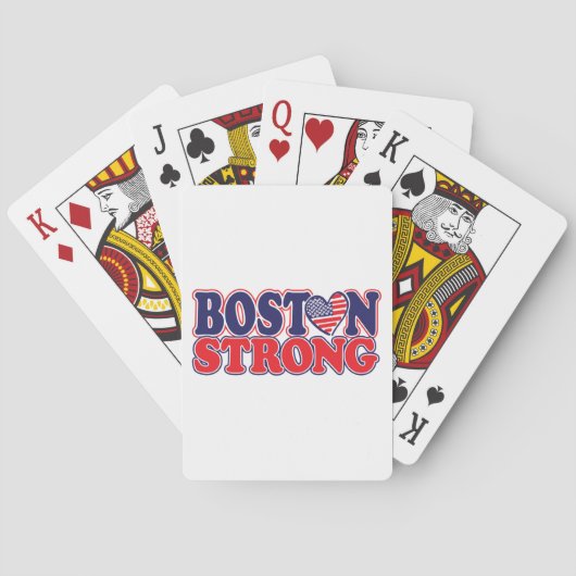 Boston Strong Spielkarten (Rückseite)
