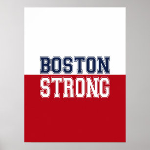 Boston Strong Spirit Decor Poster