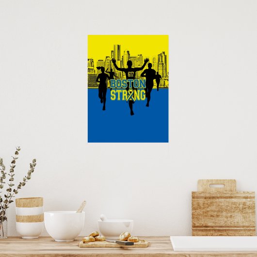 Boston Strong Spirit Poster (Küche)