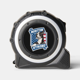 BOSTON STRONG TERRIER WAPPEN MAßBAND