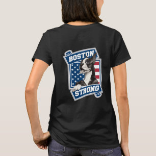 BOSTON STRONG TERRIER WAPPEN T-Shirt