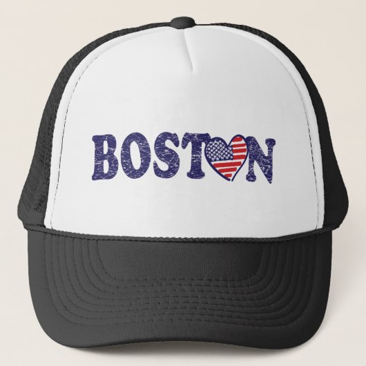 Boston Strong Truckerkappe (Vorderseite)