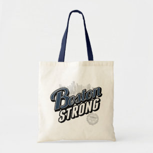 Boston Strong Typografischer Stil Tragetasche