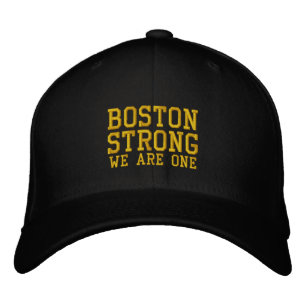 Boston Strong We are one Stickkasten Bestickte Kappe