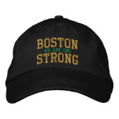 Boston Strong We are one Stickkasten Bestickte Kappe (Vorderseite)