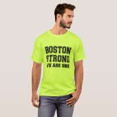 Boston Strong WE are ONE T-Shirt (Vorne ganz)