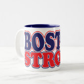 Boston Strong Zweifarbige Tasse (Vorderseite Links)