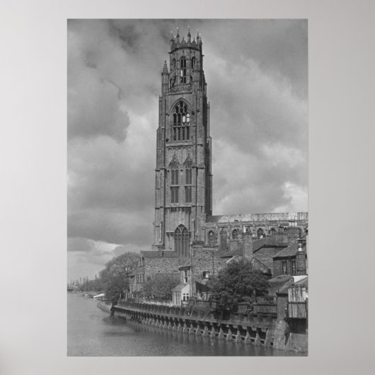 Boston Stump and River Welland, Lincolnshire Poster (Vorne)