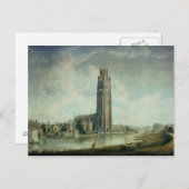 Boston Stump: Blick aus dem Südwesten Postkarte (Vorne/Hinten)
