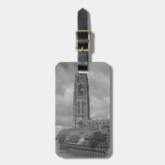 Boston-Stumpf und Fluss Welland, Lincolnshire Gepäckanhänger