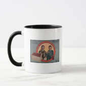 Boston Suitsus Marken Cranberry Label Tasse (Links)