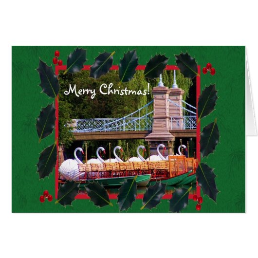 Boston Swan Boats - Gute Ferien (Vorderseite (Horizontal))