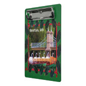 Boston Swan Boats - Gute Ferien Mini Klemmbrett (Gewinkelt2)