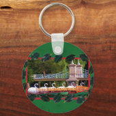 Boston Swan Boats - Gute Ferien Schlüsselanhänger (Vorderseite)