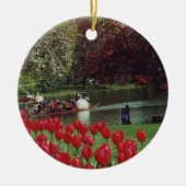 Boston Swan Boats Ornament (Vorne)