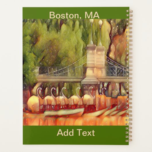 Boston Swan Boote im Sommer Planer (Rückseite)