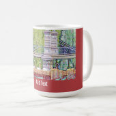 Boston Swan Boote in Bleistift- und Tintenfilter Kaffeetasse (VorderseiteRechts)