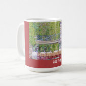 Boston Swan Boote in Bleistift- und Tintenfilter Kaffeetasse (Vorderseite Links)