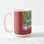 Boston Swan Boote in Bleistift- und Tintenfilter Kaffeetasse (Links)